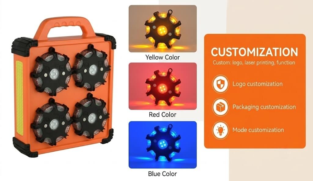 LED Road Flare OEM Customization Options