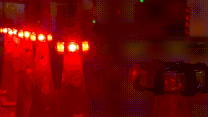 LED road flare deployment SOP for fleets