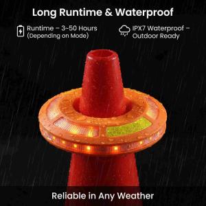 Sequential Cone Ring Light Waterproof Test – DIY Test Proves Reliability