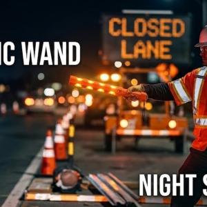 How Road Crews Use LED Traffic Wands to Reroute Night Construction Traffic