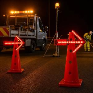 Arrow Light for Lane Closures: When Should You Use One?