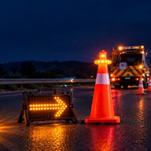 Road Safety Equipment: Flare vs Arrow Board vs Cone vs Baton