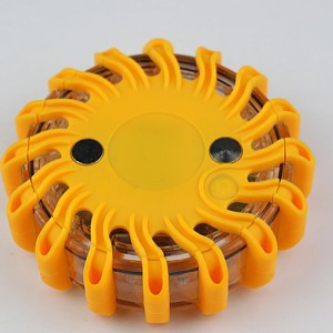 16led 2AA 9 function warning light with magnet 