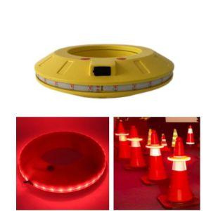 360° Flashing Road Construction Cone Traffic Warning Light