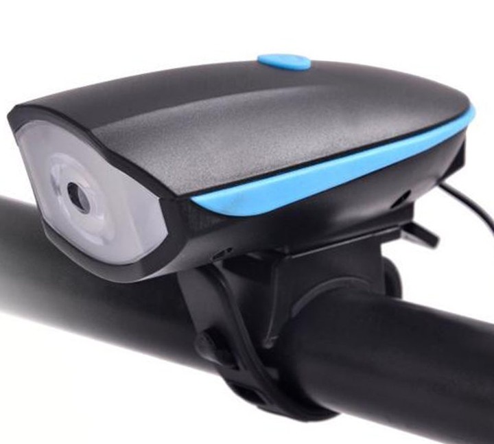 Silica rechargeable bike front light 
