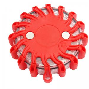 LED Emergency Light Traffic Safety Magnetic Emergency Beacon Light Power by 3AA Battery  