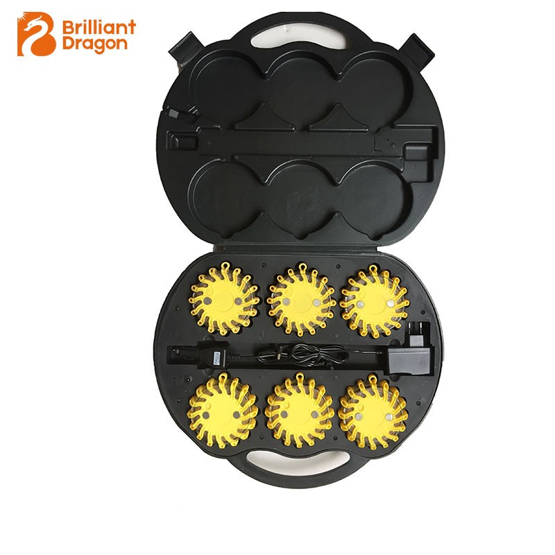 Led Flare Traffic Warning Light With sequential function 6pcs a Pack 