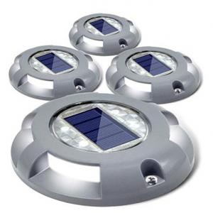 Solar Underground LED Road Stud Light with Light Sensor Long Running Time Solar Underground LED Road Stud Light with Light Sensor Long Running Time