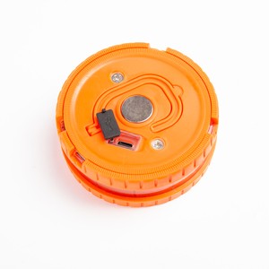Tire shape rechargeable road emergency safety light 