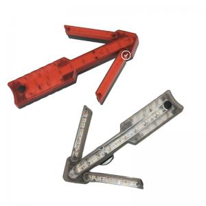 4-Mode Rechargeable LED Arrow Traffic Warning Light for Road Safety & Emergency Use